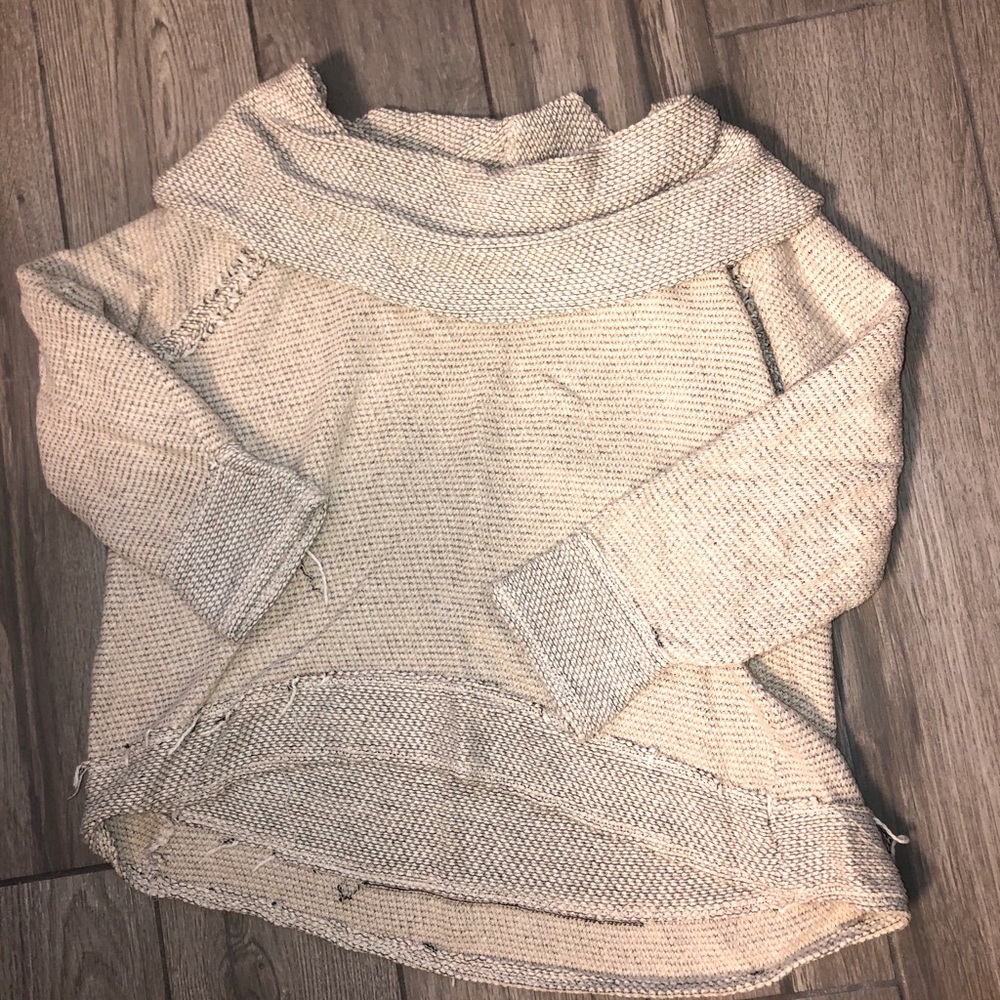 Cream sweater